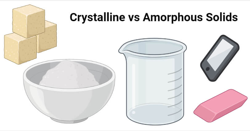 Crystalline vs Amorphous Solids
