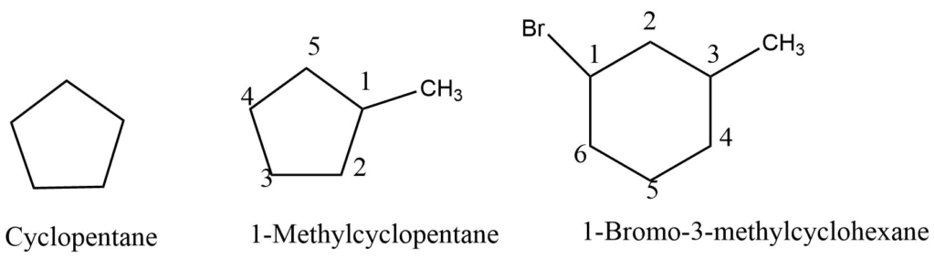 Cyclic alkanes