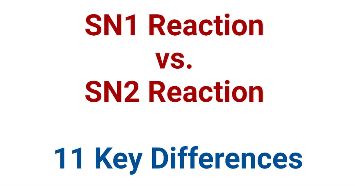 SN1 Reaction vs. SN2 Reaction