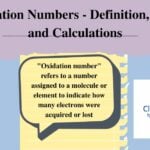 Oxidation Numbers