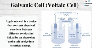 Galvanic Cell (Voltaic Cell)
