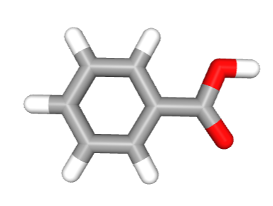 3D Structure of Sodium Benzoate