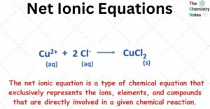Net Ionic Equations