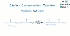 Claisen condensation reaction