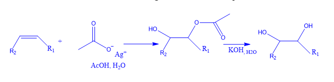 Woodward hydroxylation reaction