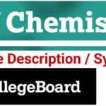 AP Chemistry Course Description and Latest Syllabus