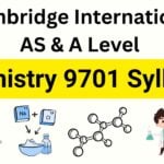 Cambridge AS and A Level Chemistry Syllabus