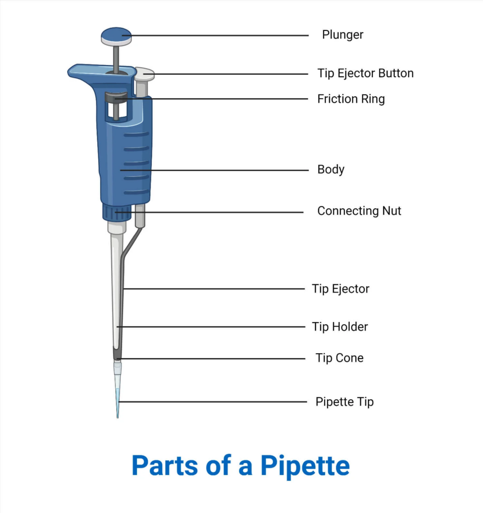 Parts of Pipette