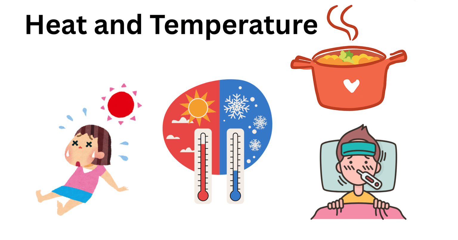 Heat and Temperature: Basic Terms, Differences, Measurements